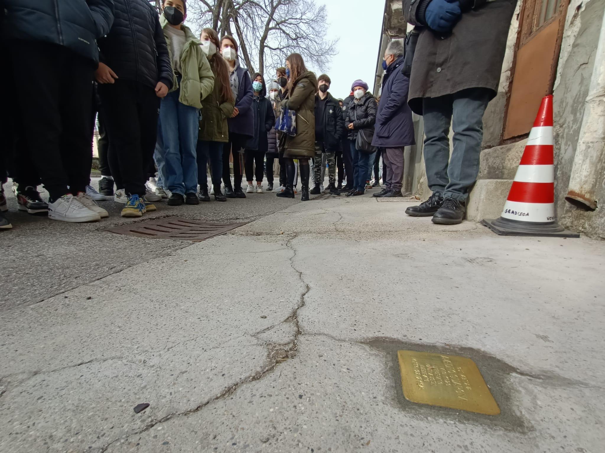 Immagine per Le storie di quattro deportati mai più tornati a casa, Stolpersteine a Medea